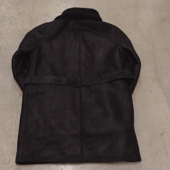 Avirex Highview Sheepskin Shearling Trench - Picture 6 of 11